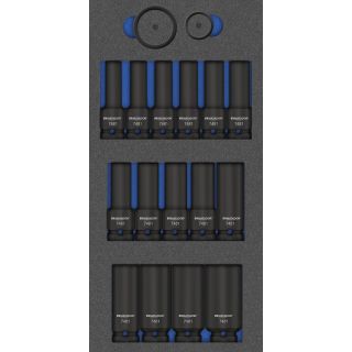 Módulo MTS (1/3): 1/2 juego de tomas de corriente 19 piezas