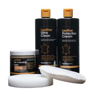 Kit completo de restauración el color para cuero (Complete Leather Restoration Kit)