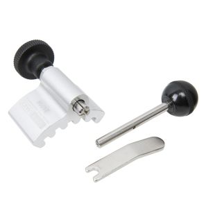 Herramienta de bloqueo para cambio de correa dentada en VAG