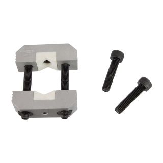 Abrazadera para amortiguador con resortes de retroceso