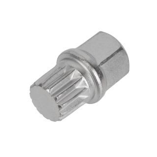 Llave de vaso para cerradura de rueda similar a T40004-ABC2