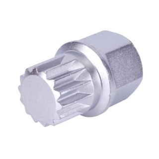 Llave de vaso para cerraduras de rueda de 14 puntas similar a OEM T40004-ABC3