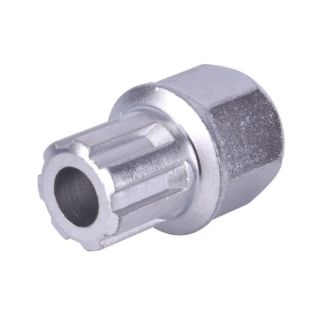 Llave de vaso para tornillos antirrobo de rueda de 7 puntas similar a OEM T10101-C052