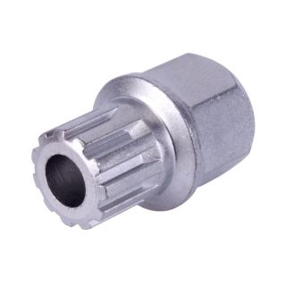 Llave de vaso para cerraduras de rueda de 11 puntas similar a OEM T10101-C056