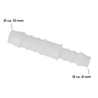 Reductor recto de 10 a 8 mm