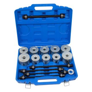 Juego de casquillos de presión y tracción, universal, 28 piezas, para casquillos y rodamientos
