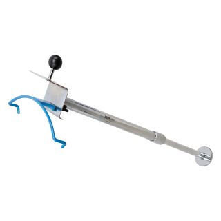 Bloqueador de pedal de freno, con posibilidad de bloqueo