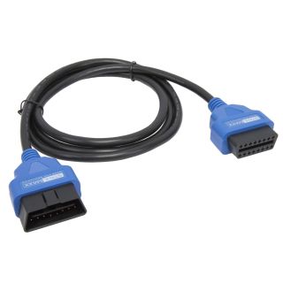 Cable de extensión OBD2, 16 pines, 1,5 m