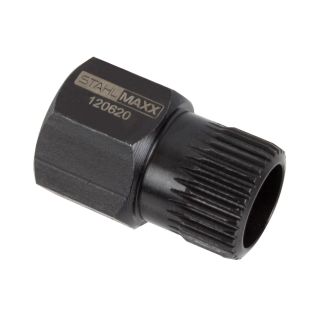 Llave de vaso de múltiples dientes para embrague de alternador, 32 dientes, Ø16,8 mm