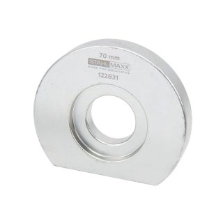 Pieza de presión, redonda, plana, 70 mm, para rodamientos, casquillos, retenes