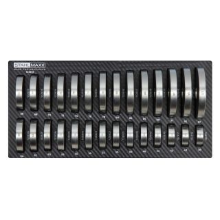 Conjunto de punzones para rodamientos, casquillos, etc., de 28 piezas, incluida la inserción