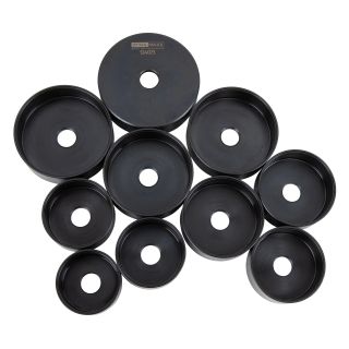 Anillos de montaje para junta tórica del pistón de la pinza de freno, juego de 10 piezas