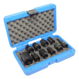 Juego de adaptadores para desmontaje de inyectores, para martillo percutor