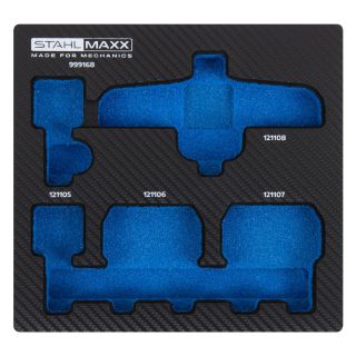 Inserto de espuma 1/6 para juego de extractores