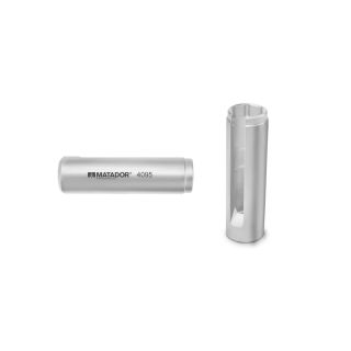 Inserto para llave de vaso con ranura, (1/2"): 22 mm