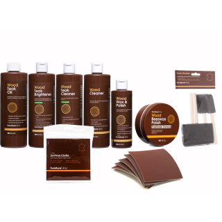 Kit de mantenimiento y restauración de madera (Wood Maintenance And Restoration Kit)